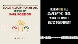 Paul Robeson &ndash; The Voice of Justice