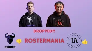 MajorManiak and Temp BENCHED! CDL ROSTERMANIA!!