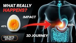 What Happens When You Eat Eggs Every Day | Shocking 3D Animation | human digestive system