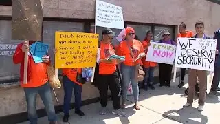 Tenants rally against apartment management firm in the Bronx, demanding repairs, better conditions