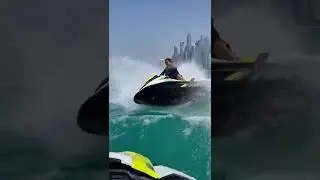 JETSKI CRASH 😱 #shorts