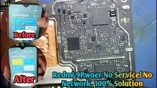 Redmi 9 Power No Service (No Network) Solution/ Redmi 9 power no service problem Fix / Detail VideoV