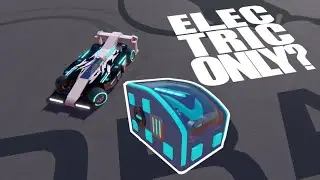 Этот гоночный автомобиль полностью электрический.
