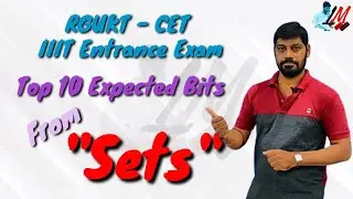 RGUKT - CET 2021 - IIIT Entrance - Top 10 Bits from 