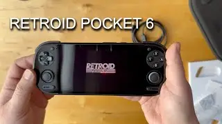 Retroid Pocket 6 and official grip unboxing and test