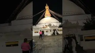 Buddhanath Stupa #shorts #youtube #kathmandutravel #viral #travel #fypシ #love #night #youtubeshorts