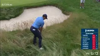 Rory McIlroy Hottest Putting Save Score from Disaster Shot | U.S. Open 2022