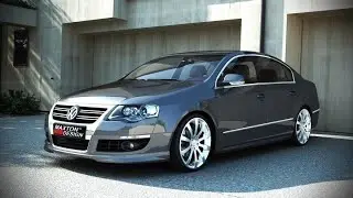 VW Passat B6 front door glass window removal
