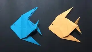 paper art and craft || paper fish || paper hacks