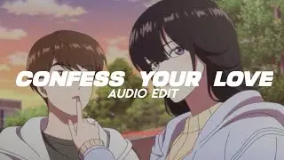 confess your love (tiktok remix/best part!) - jiandro ft. ola [edit audio]