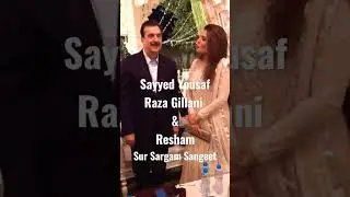 Sayyed Yousaf Raza Gillani And Resham #youtubeshorts #sursargamsangeet #live #2022 #shahiddewan