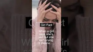 Girl Fact - Crying without tears (Explanation in description)