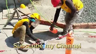 Floor Grooving Work (HSEstudyWithZeshan) Health and safety Environment