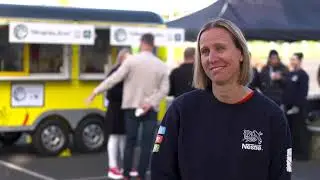Mā ngā hua, Ka Ora - Nestl&eacute; and Papatuanuku Marae food trailer