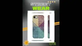 Geometric Shapes Impact-Resistant Phone Case: Samsung, iPhone