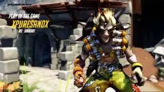 Twitch.tv/rsand97 | Junkrat Ult POTG #Overwatch #OverwatchEdit #Xbox 12/15/17 @dvozzy3510 