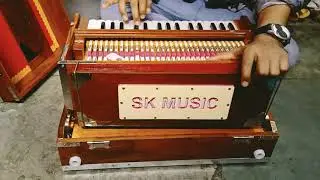 32 kichg Bass Male folding Harmonium Standar 440 Tuning small size