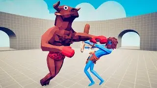 MINOTAUR BOXER 1 vs 1 UNITS | TABS Totally Accurate Battle Simulator