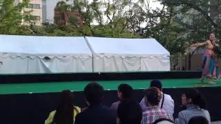 Bollywood Dance was performed by Sahelia in The International Festival at Kinshicho Tokyo