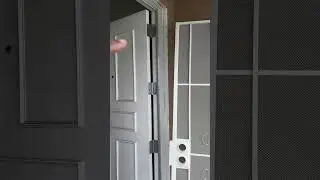 Security door 🚪 installation