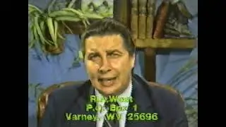 Preacher R.A. West- Asking for $$ Support- mid 1980s show close