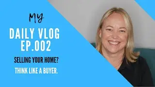 Adelaide Real Estate Agent Vlog - A minute with Marie #002 - Think like a buyer when selling.