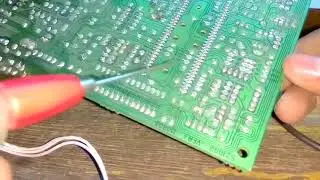 How to repair colour related fault in crt tv part 2