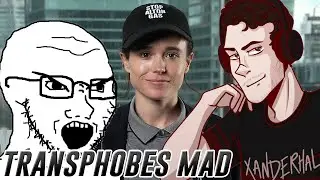 Elliot Page Comes Out As Trans And Transphobes Are Seething