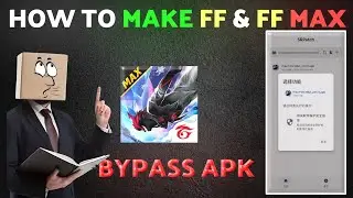 HOW TO MAKE FREE FIRE BYPASS APK 👿 NO BAN GUARANTEE || FULL STEP-BY-STEP SECRET 2026!