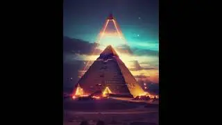 why do the speed of light and coordinates of the pyramid match?