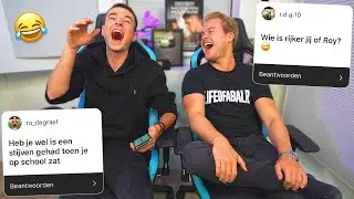 JULLIE VRAGEN BEANTWOORDEN! WE GAAN STUK! 😂