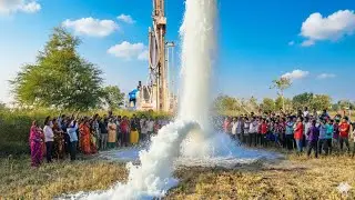 Borewell Drilling | 10 HP Motor 90 Feet Deep Coconut water checking method |Boring Machine Borewells