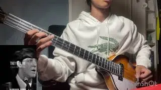 Till There was You by Beatles Cover with Hofner bass