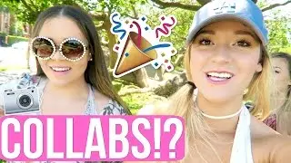 FILMING A COLLAB W/ LAUREN + SARAI!! BEHIND THE SCENES!!!