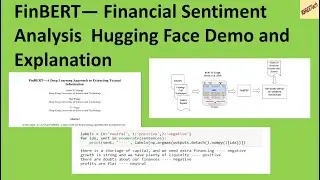 FinBERT Financial Sentiment Analysis  Hugging Face Demo and Explanation #nlp