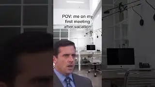 Were you in such a situation? #theoffice #michaelscott #vacation #vacationgoals