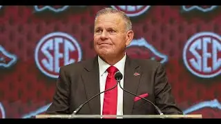 Arkansas Coach Sam Pittman Main Room 2025 SEC Media Days