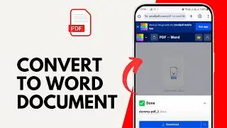 How to Convert PDF to Word Document on Android