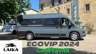 Laika Ecovip 645 Campervan 2024: первый взгляд и предварительный показ в Италии