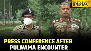 J-K Police Hold Press Conference After Pulwama Encounter, 2019 Terror Attack Conspirator Killed
