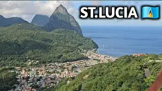 ST.LUCIA THE MOST BEAUTIFUL ISLAND IN THE CARIBBEAN ( TOUR 2025 )
