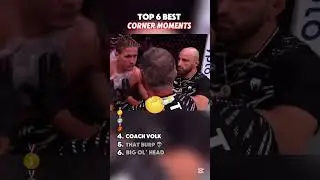 Best Corner Moments In The UFC #shorts #funny #ufc