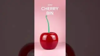 Cherry bin🍒🗑️ถังขยะบีบอัดขยะได้ ดีไซน์เชอร์รี