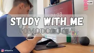 Study with me (classical music) - Pomodoro 25/5 - Brazilian medical student