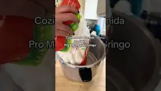 Mostrando ao meu marido gringo o que &eacute; comida de verdade!Comida Tradicional Brasileira.