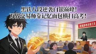 黑鐵八段逆襲白銀巔峰！萬界交易師靠記憶麵包橫掃高考！#小说 #小说推文 #小说漫画 #小说推荐 #推文