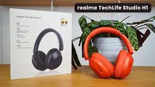 realme TechLife Studio H1 | Hi-Res, ANC 43 dB, Audio Espacial y 70 h de bater&iacute;a