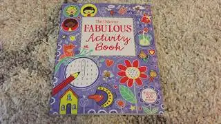 Usborne Fabulous Activity Book