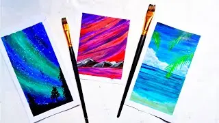 3 Beginner-Friendly Painting Techniques #Artmorning