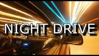 *ASMR* Relaxing NIGHT DRIVE with internal car sounds